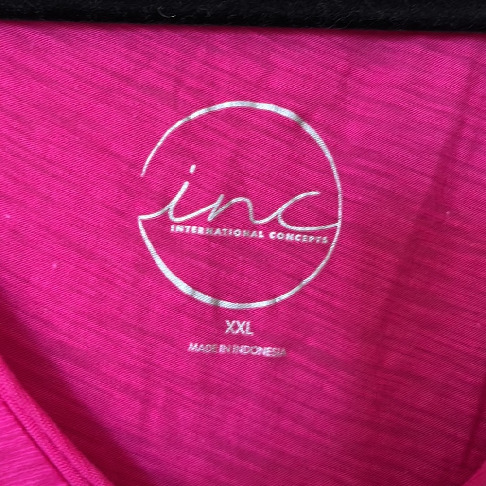 INC Pink sleeveless top size XXL - Picture 3 of 3